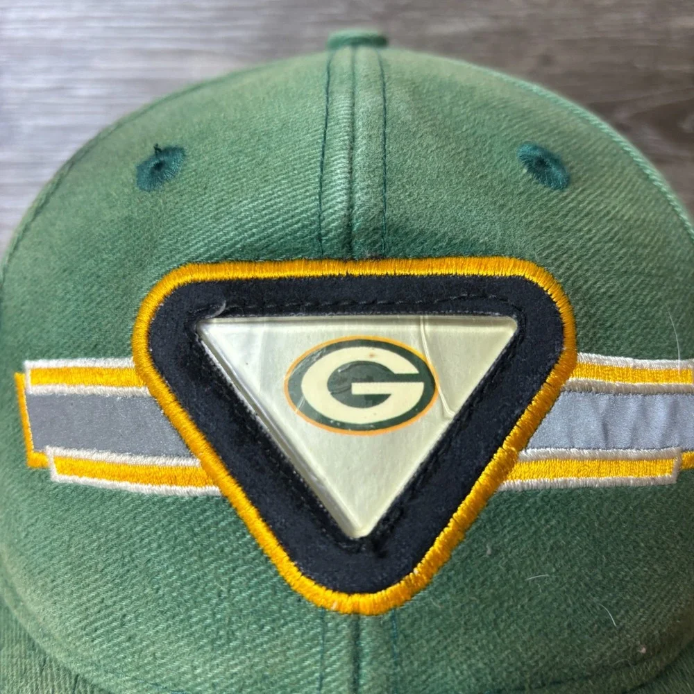 Vintage Green Bay Packers Hat Strap Back Green Sports Specialties NFL Football